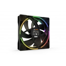 be quiet! Light Wings | 120mm PWM Tietokonekotelo Tuuletin 12 cm Musta 1 kpl