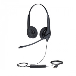 Jabra BIZ 1500 Duo USB Kuulokkeet Pääpanta Musta