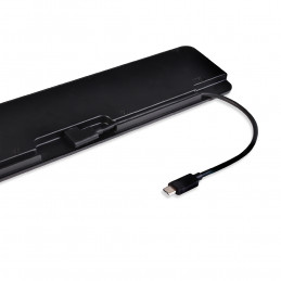 CLUB3D CSV-1564-W65 kannettavien tietokoneiden telakka ja porttitoistin Telakointi USB 3.2 Gen 1 (3.1 Gen 1) Type-B Musta