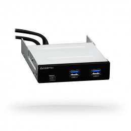 Chieftec MUB-3003 keskitin USB 3.2 Gen 2 (3.1 Gen 2) Type-A 10000 Mbit s Musta