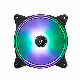 Chieftec NF-1225RGB computer cooling system Tietokonekotelo Tuuletin 12 cm Musta 1 kpl