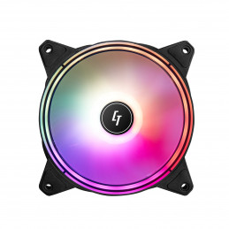Chieftec NF-1225RGB computer cooling system Tietokonekotelo Tuuletin 12 cm Musta 1 kpl