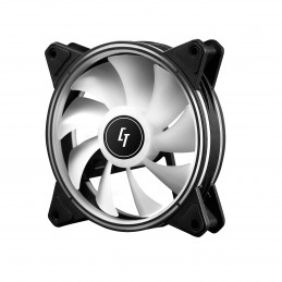 Chieftec NF-1225RGB computer cooling system Tietokonekotelo Tuuletin 12 cm Musta 1 kpl
