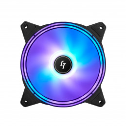Chieftec NF-1225RGB computer cooling system Tietokonekotelo Tuuletin 12 cm Musta 1 kpl