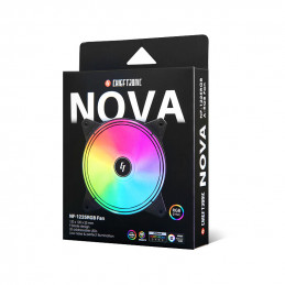 Chieftec NF-1225RGB computer cooling system Tietokonekotelo Tuuletin 12 cm Musta 1 kpl