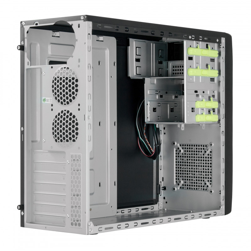 Chieftec CG-04B-OP tietokonekotelo Midi Tower Musta