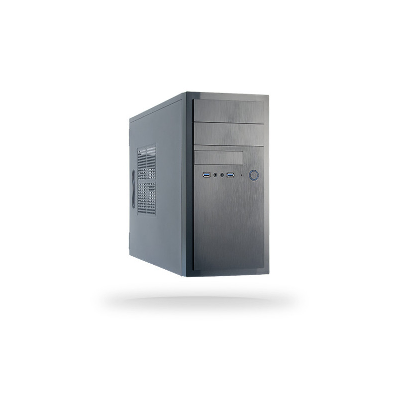 Chieftec HT-01B-350GPB tietokonekotelo Midi Tower Musta 350 W