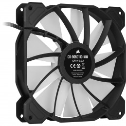 Corsair SP140 RGB ELITE Tietokonekotelo Tuuletin 14 cm Musta 1 kpl
