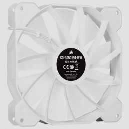 Corsair SP140 RGB ELITE Tietokonekotelo Tuuletin 14 cm Valkoinen 2 kpl