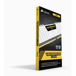 Corsair Vengeance LPX CMK32GX4M2E3200C16W muistimoduuli 32 GB 2 x 16 GB DDR4 3200 MHz