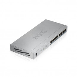 Zyxel GS1008HP Hallitsematon Gigabit Ethernet (10 100 1000) Power over Ethernet -tuki Harmaa