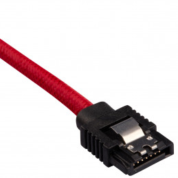 Corsair CC-8900250 SATA-kaapeli 0,3 m Musta, Punainen