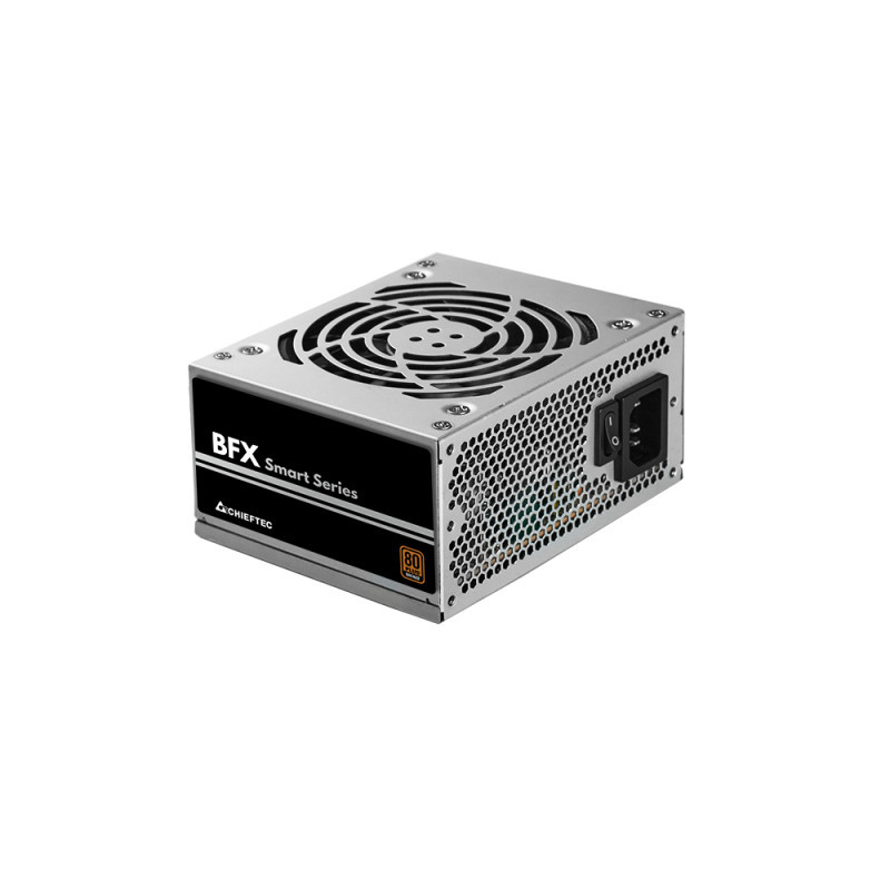 Chieftec Smart 350W virtalähdeyksikkö 20+4 pin ATX ATX Musta, Hopea