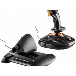 Thrustmaster T-16000M FCS Hotas Musta, Oranssi USB Ohjaussauva Analoginen Digitaalinen MAC, PC