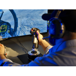 Thrustmaster F A-18C Hornet HOTAS Musta Ohjaussauva