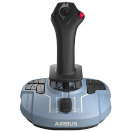 Thrustmaster TCA Sidestick Airbus edition Musta, Sininen USB Ohjaussauva PC