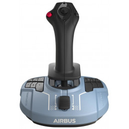 Thrustmaster TCA Sidestick Airbus edition Musta, Sininen USB Ohjaussauva PC