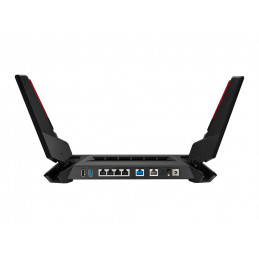 ASUS ROG Rapture GT-AX6000 langaton reititin Kaksitaajuus (2,4 GHz 5 GHz) Musta