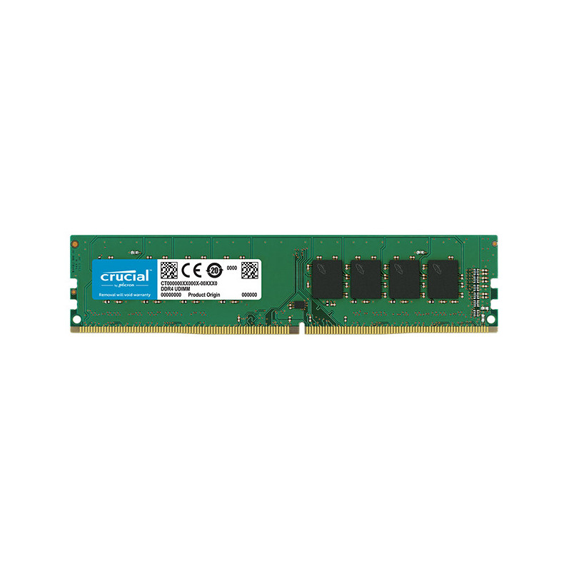 Crucial CT8G4DFS824A muistimoduuli 8 GB 1 x 8 GB DDR4 2400 MHz
