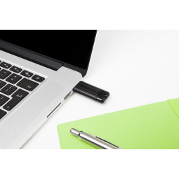 Verbatim PinStripe USB-muisti 64 GB USB A-tyyppi 3.2 Gen 1 (3.1 Gen 1) Musta