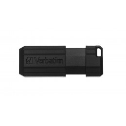 Verbatim PinStripe USB-muisti 64 GB USB A-tyyppi 2.0 Musta