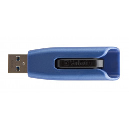 Verbatim Store 'n' Go V3 Max USB-muisti 128 GB USB A-tyyppi 3.2 Gen 1 (3.1 Gen 1) Musta, Sininen