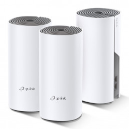 TP-LINK Deco E4 (3-pack) Kaksitaajuus (2,4 GHz 5 GHz) Wi-Fi 5 (802.11ac) Valkoinen, Harmaa 2 Sisäinen