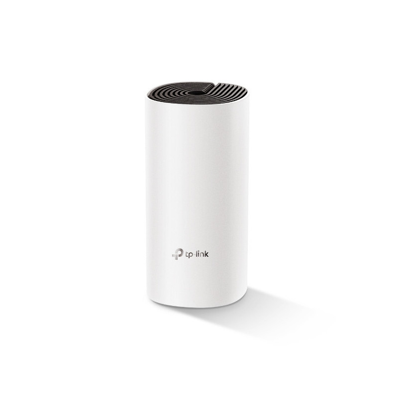 TP-LINK DECO E4 (1-pack) Kaksitaajuus (2,4 GHz 5 GHz) Wi-Fi 5 (802.11ac) Valkoinen, Harmaa Sisäinen