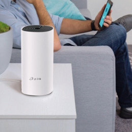 TP-LINK DECO E4 (1-pack) Kaksitaajuus (2,4 GHz 5 GHz) Wi-Fi 5 (802.11ac) Valkoinen, Harmaa Sisäinen