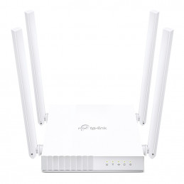 TP-LINK ARCHER C24 langaton reititin Nopea Ethernet Kaksitaajuus (2,4 GHz 5 GHz) 4G Valkoinen