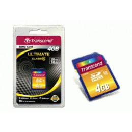 Transcend TS4GSDHC10 muistikortti 4 GB SDHC NAND Luokka 10