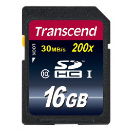 Transcend TS16GSDHC10 muistikortti 16 GB SDHC NAND Luokka 10