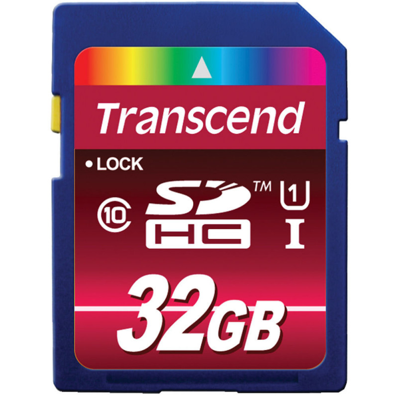 Transcend 32GB SDHC CL 10 UHS-1 MLC Luokka 10