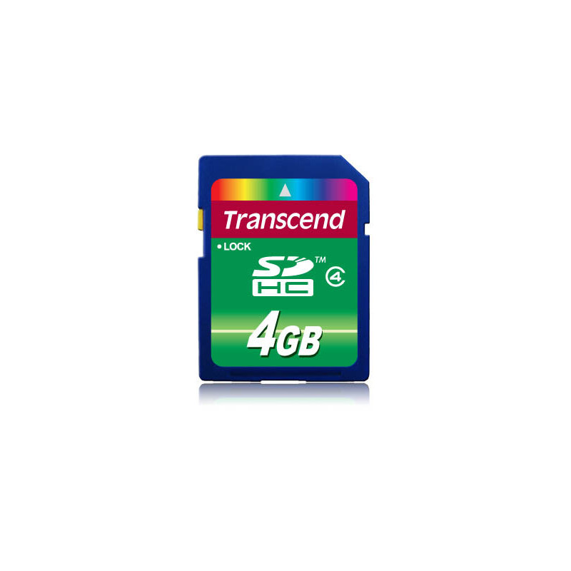 Transcend TS4GSDHC4 muistikortti 4 GB SDHC
