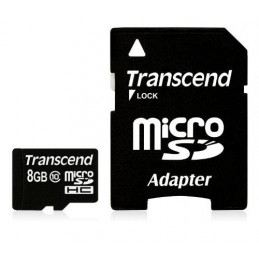 Transcend TS8GUSDHC10 muistikortti 8 GB MicroSDHC NAND Luokka 10