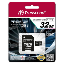 Transcend 32GB microSDHC Class 10 UHS-I MLC Luokka 10