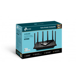 TP-LINK Archer AX72 langaton reititin Gigabitti Ethernet Kaksitaajuus (2,4 GHz 5 GHz) Musta