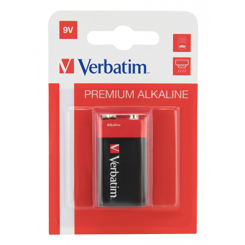 Verbatim 49924 kotitalousparisto Kertakäyttöinen akku Alkali