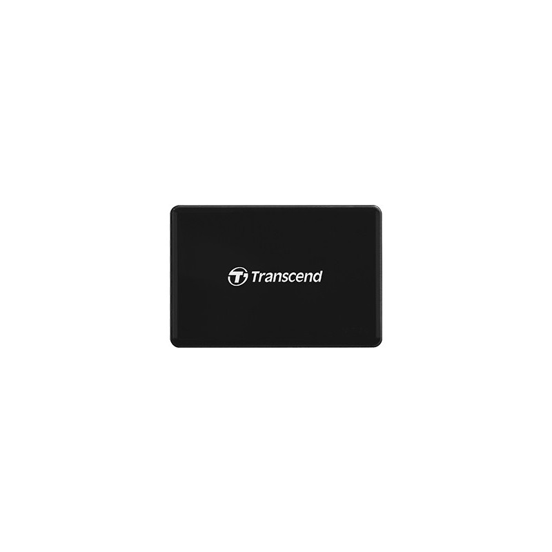 Transcend RDF8 kortinlukija Micro-USB Musta