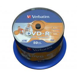 Verbatim 43533 tyhjä DVD-levy 4,7 GB DVD-R 50 kpl