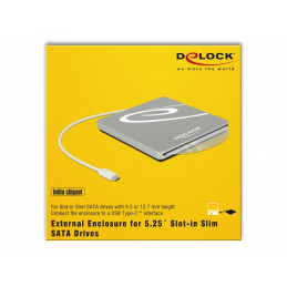 DeLOCK 42605 optisen aseman liite 13,3 cm (5.25") SATA III Hopea