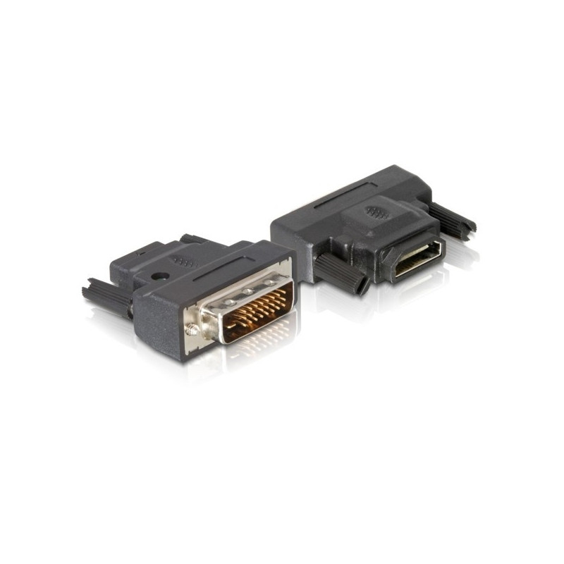 DeLOCK DVI   HDMI Adapter DVI-D HDMI FM Musta