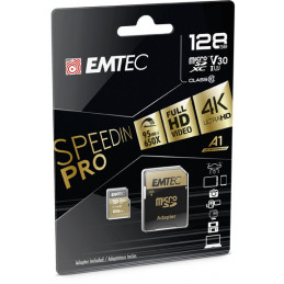 Emtec SpeedIN PRO 128 GB MicroSDXC UHS-I Luokka 10