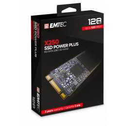 Emtec X250 M.2 128 GB Serial ATA III 3D NAND