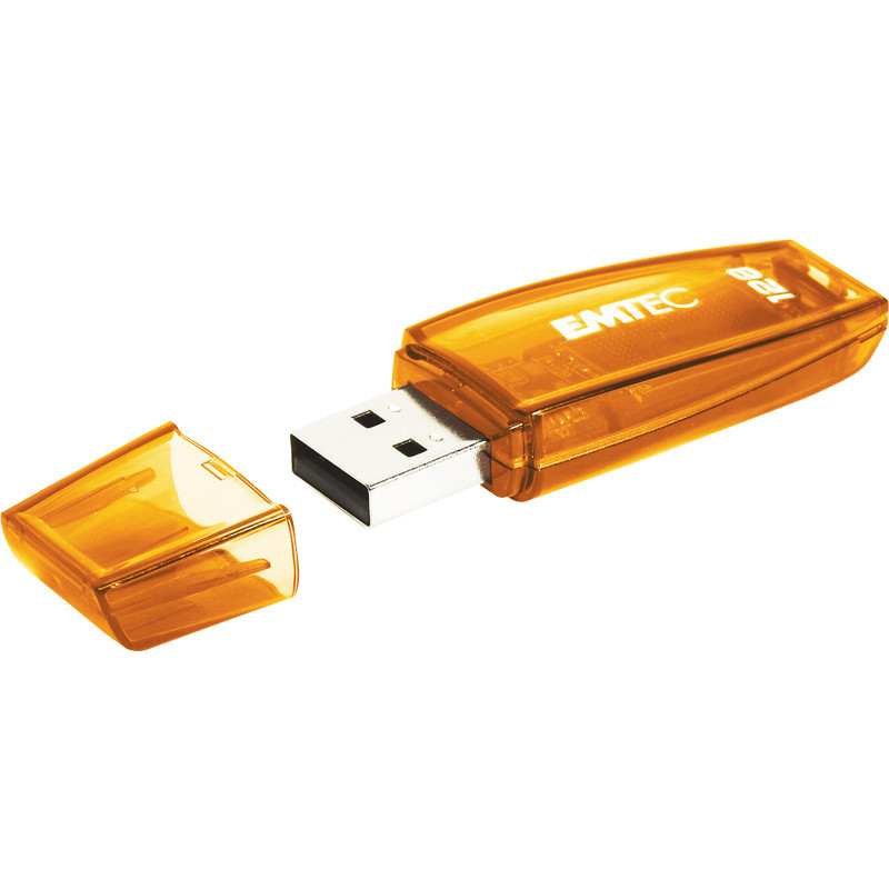 Emtec C410 USB-muisti 128 GB USB A-tyyppi 2.0 Oranssi