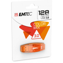 Emtec C410 USB-muisti 128 GB USB A-tyyppi 2.0 Oranssi
