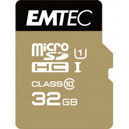 Emtec microSD Class10 Gold+ 32GB MicroSDHC Luokka 10