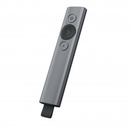 Logitech Spotlight Presentation Remote Wifi-esittelylaite Bluetooth RF Harmaa