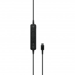 EPOS | SENNHEISER ADAPT 160 ANC USB-C Kuulokkeet Langallinen Pääpanta Toimisto puhelukeskus USB Type-C Musta