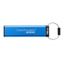 Kingston Technology DataTraveler 2000 16GB USB-muisti USB A-tyyppi 3.2 Gen 1 (3.1 Gen 1) Sininen